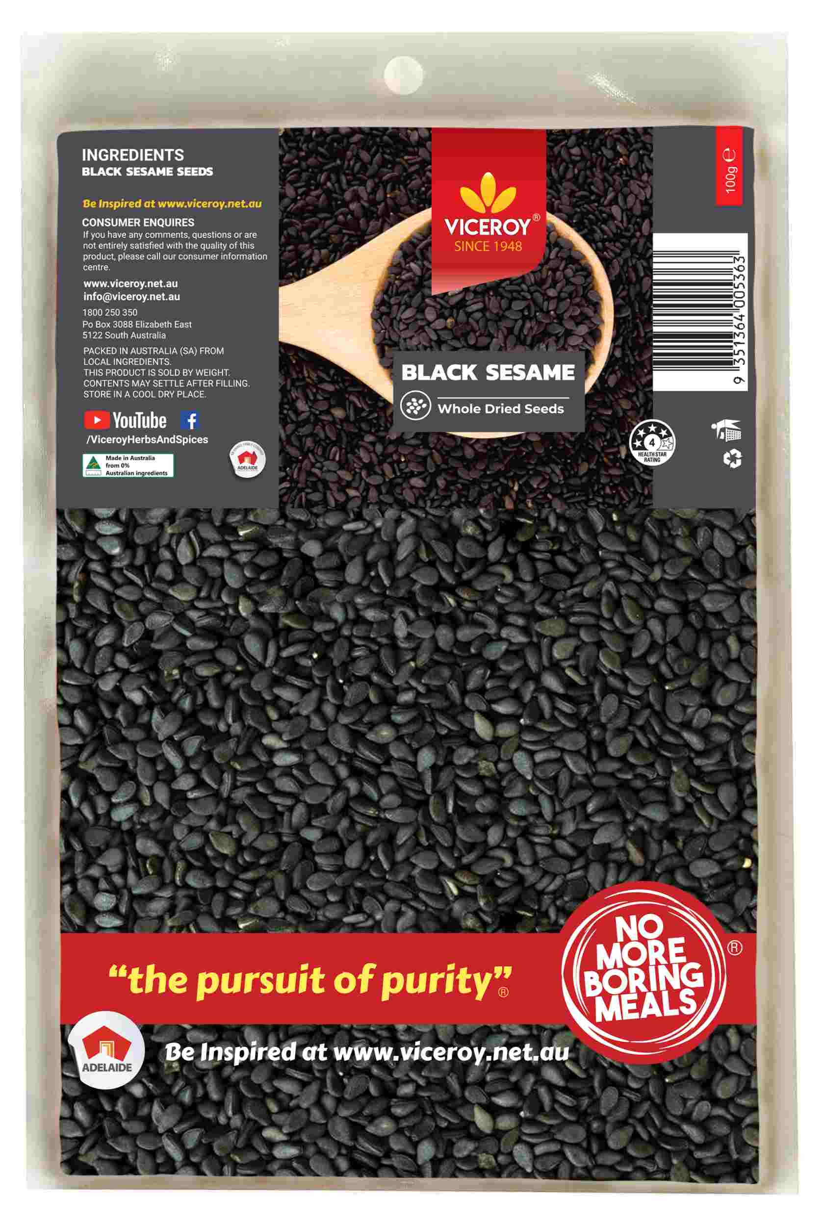 VICEROY® Sesame Seeds Black