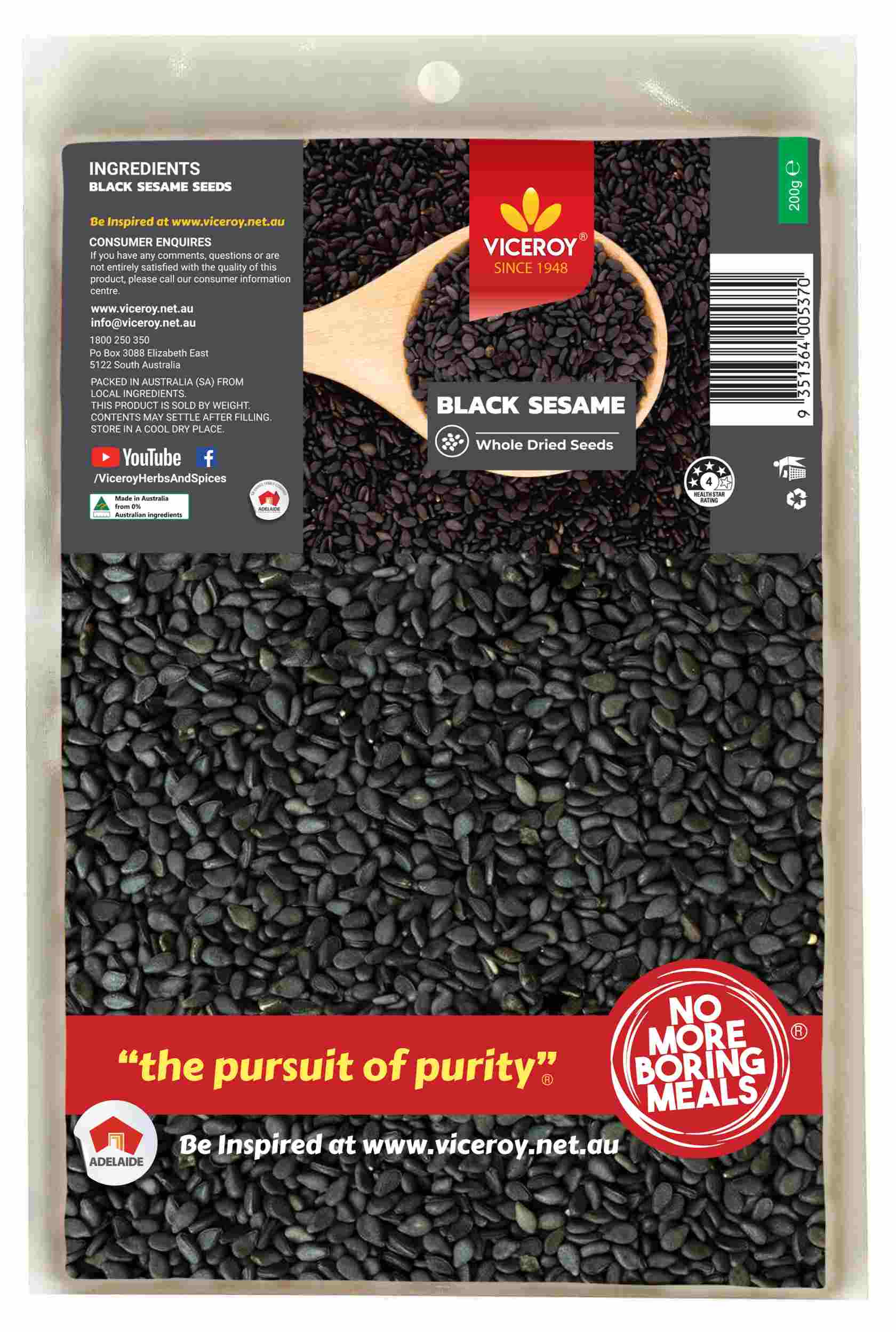 VICEROY® Sesame Seeds Black