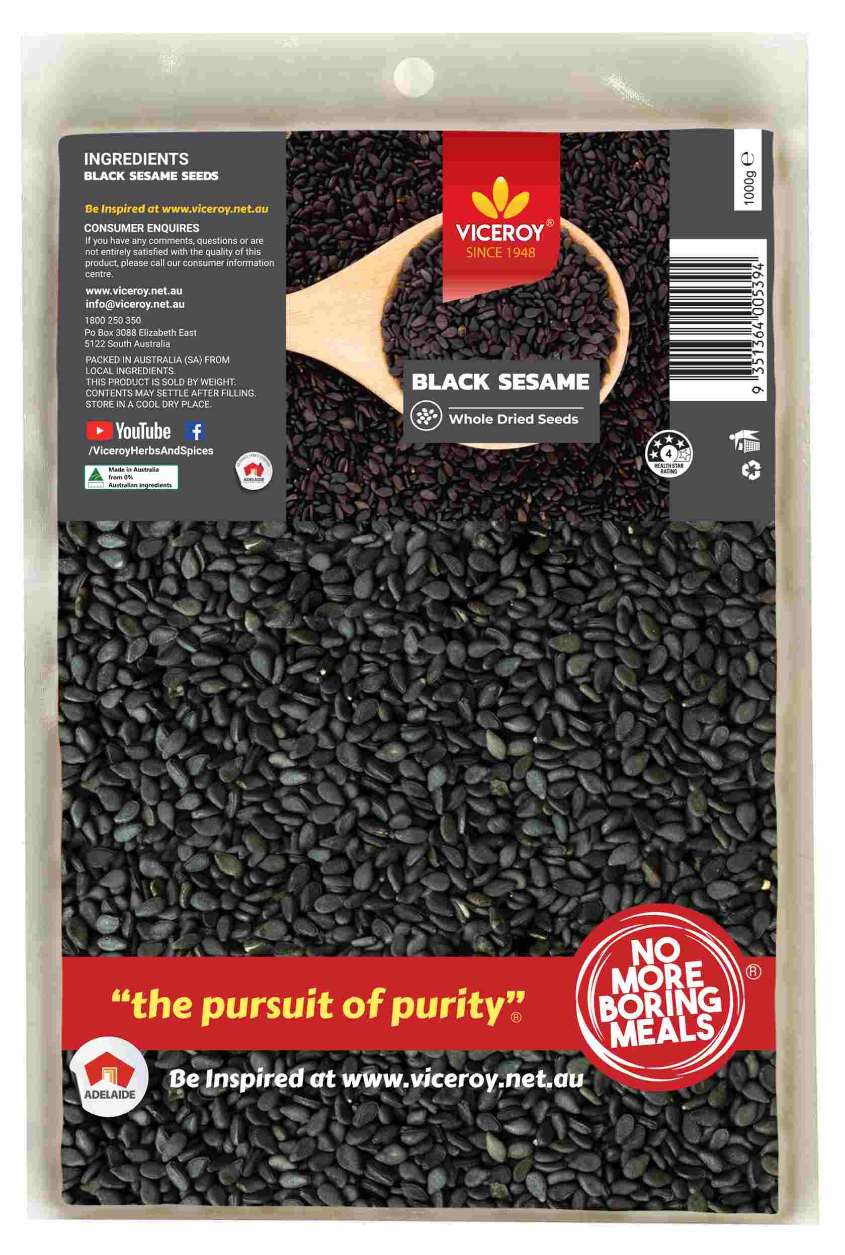 VICEROY® Sesame Seeds Black