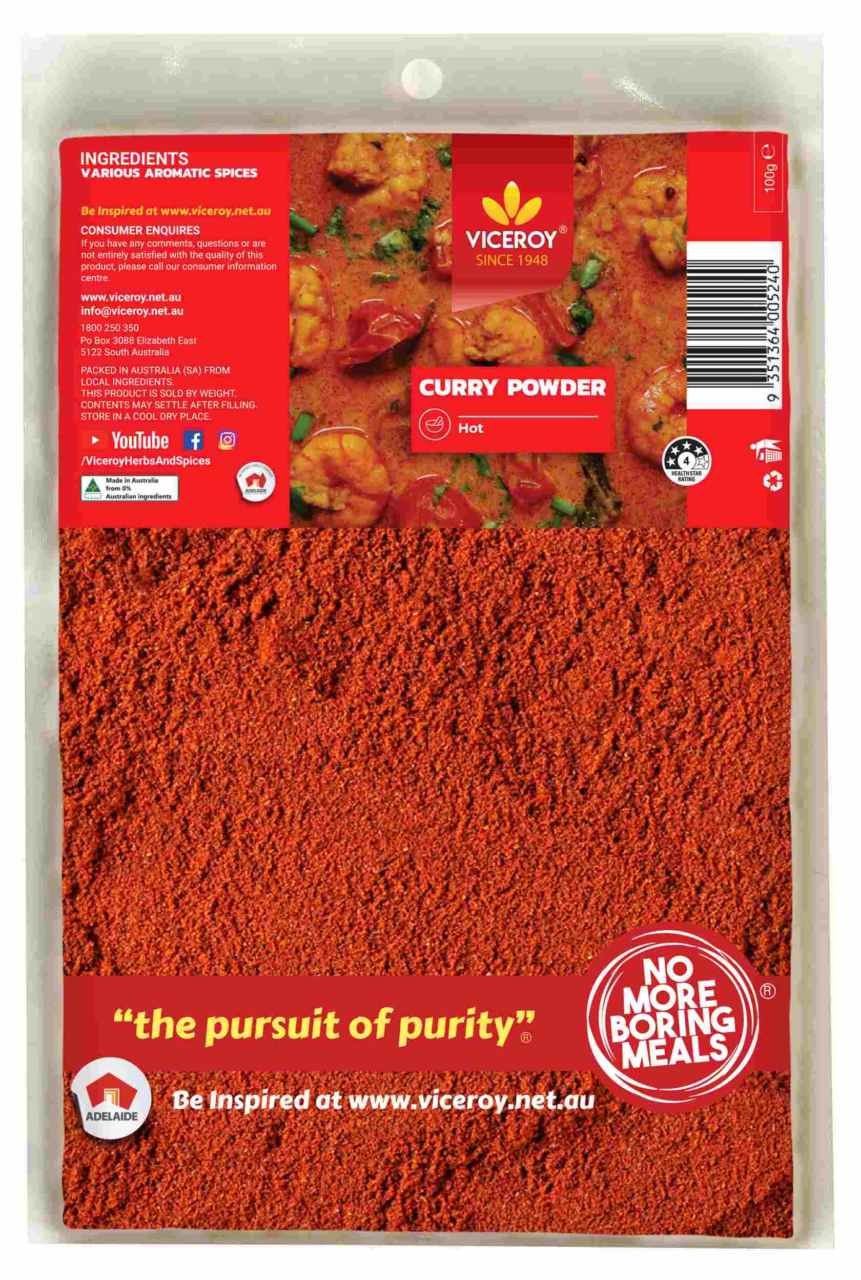 VICEROY® Curry Powder Hot