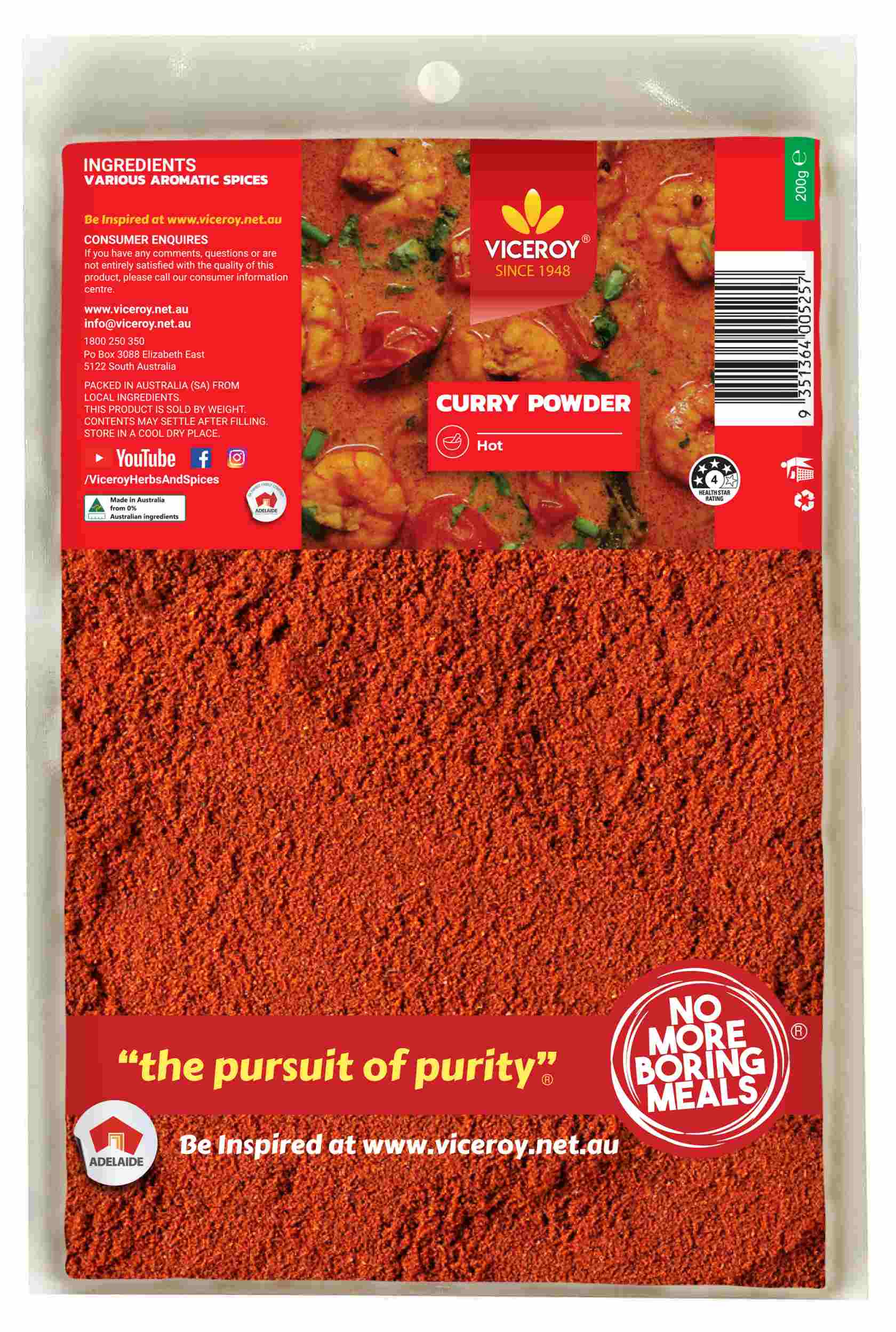 VICEROY® Curry Powder Hot