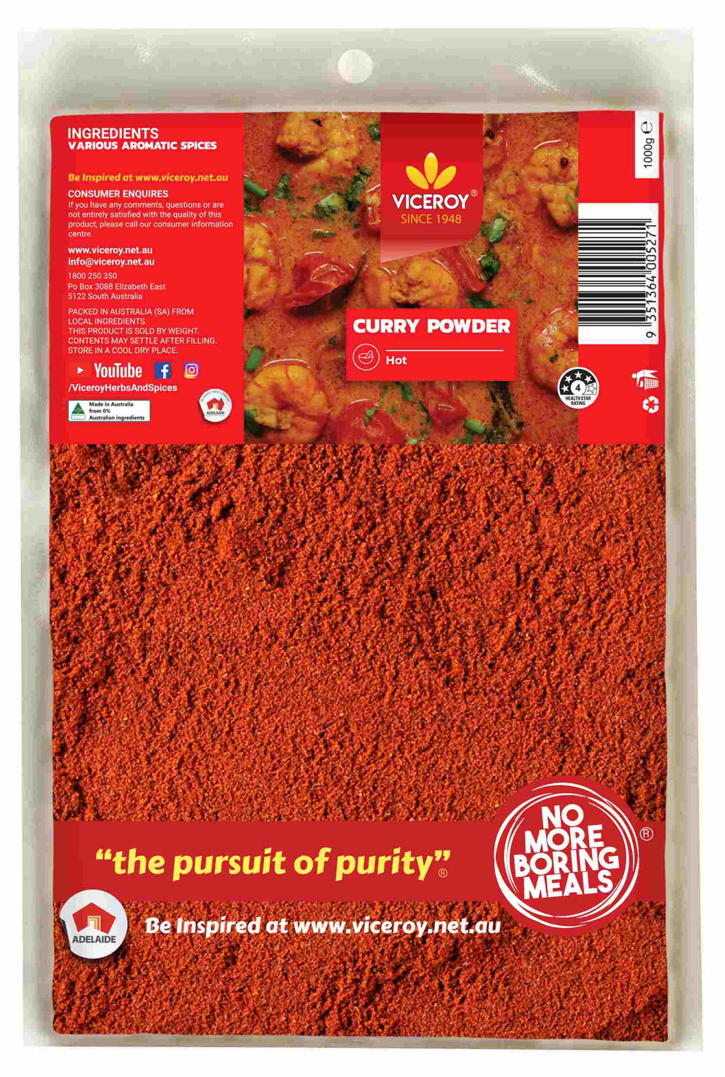 VICEROY® Curry Powder Hot