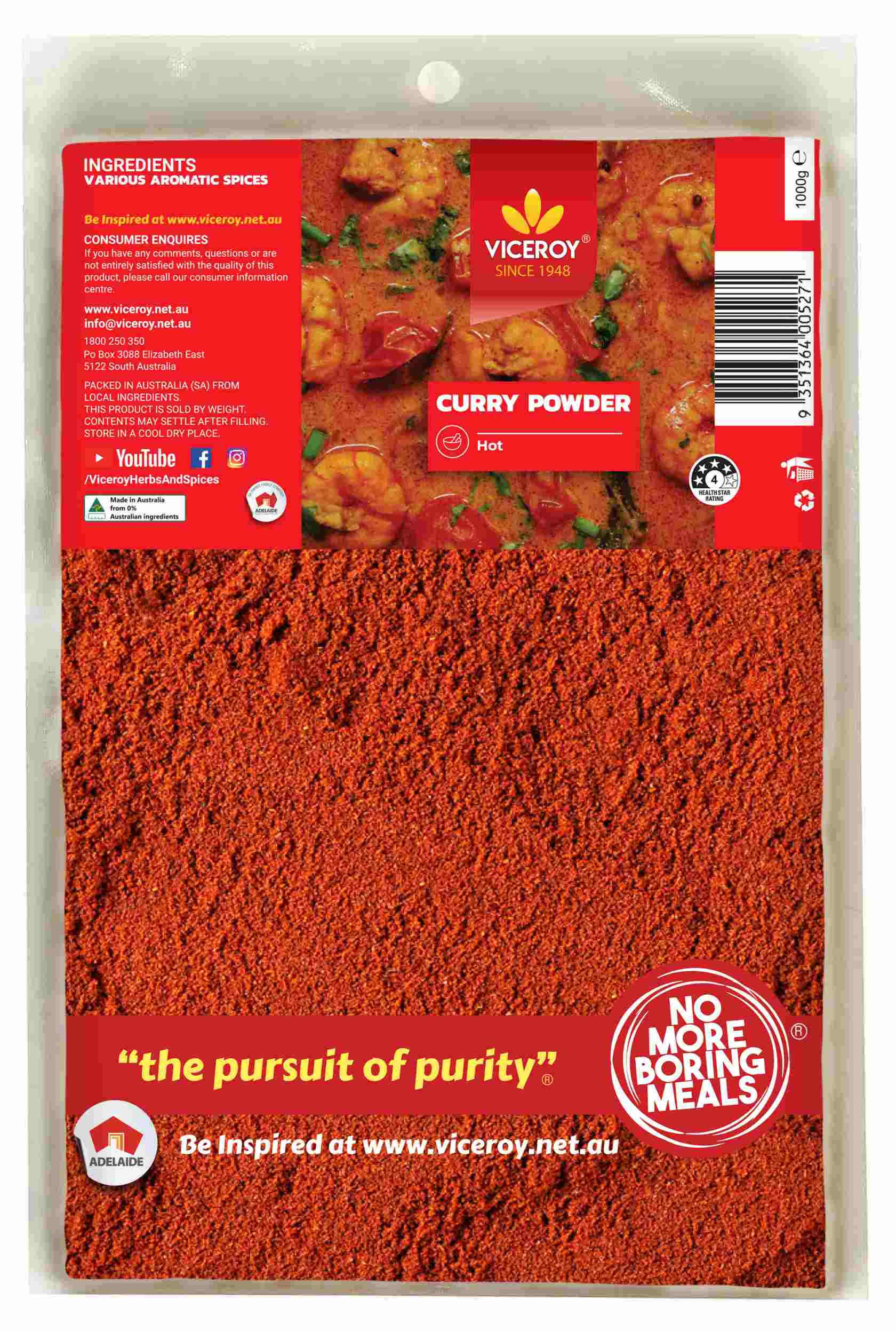 VICEROY® Curry Powder Hot