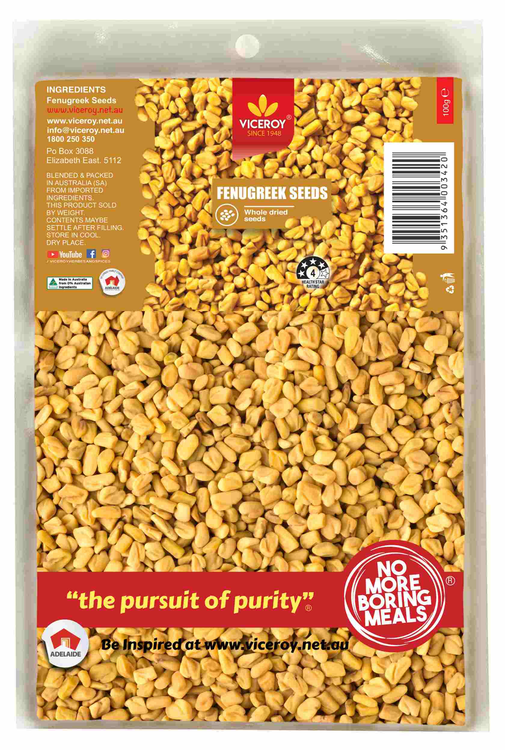 VICEROY® Fenugreek Seeds
