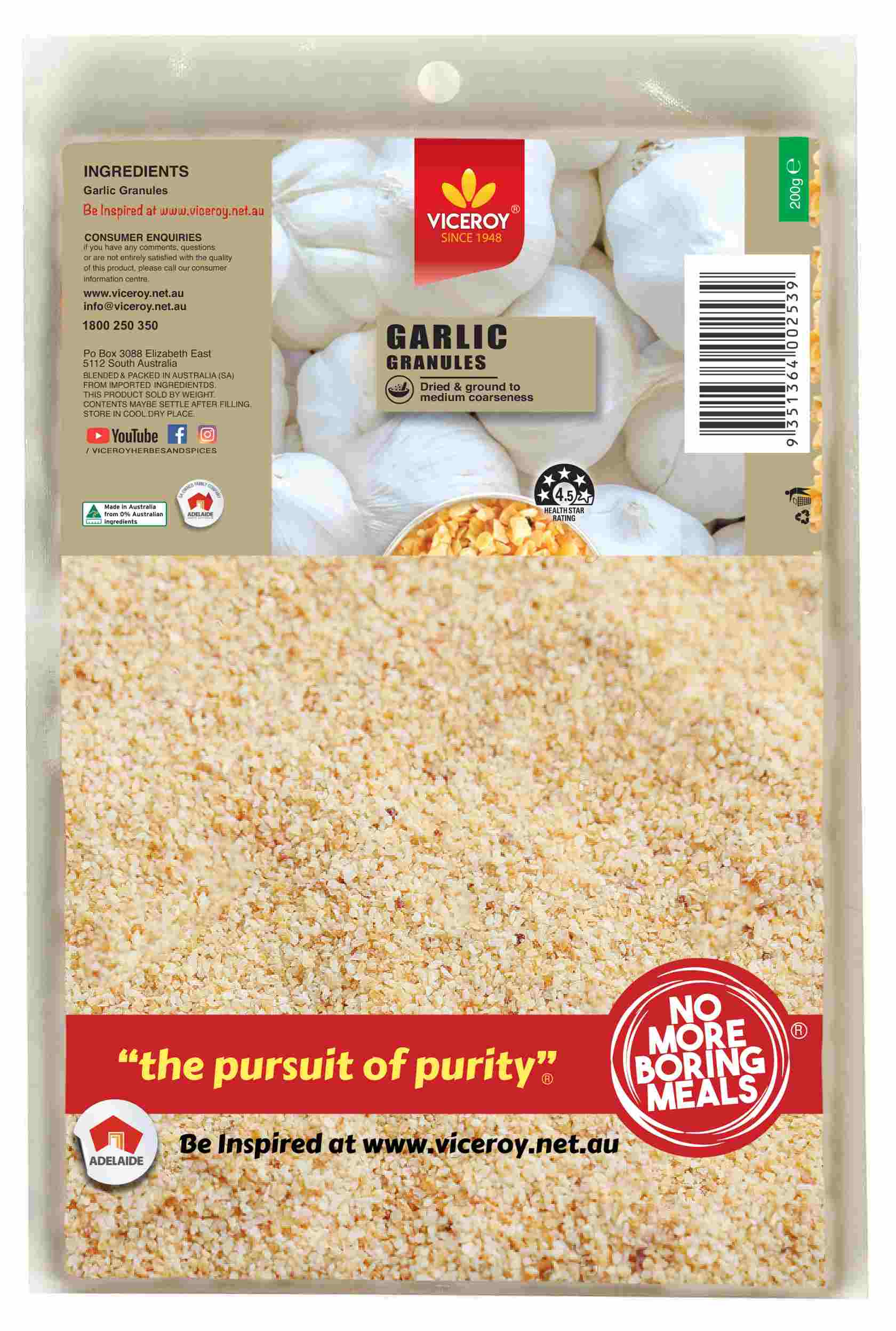 VICEROY® Garlic Granules