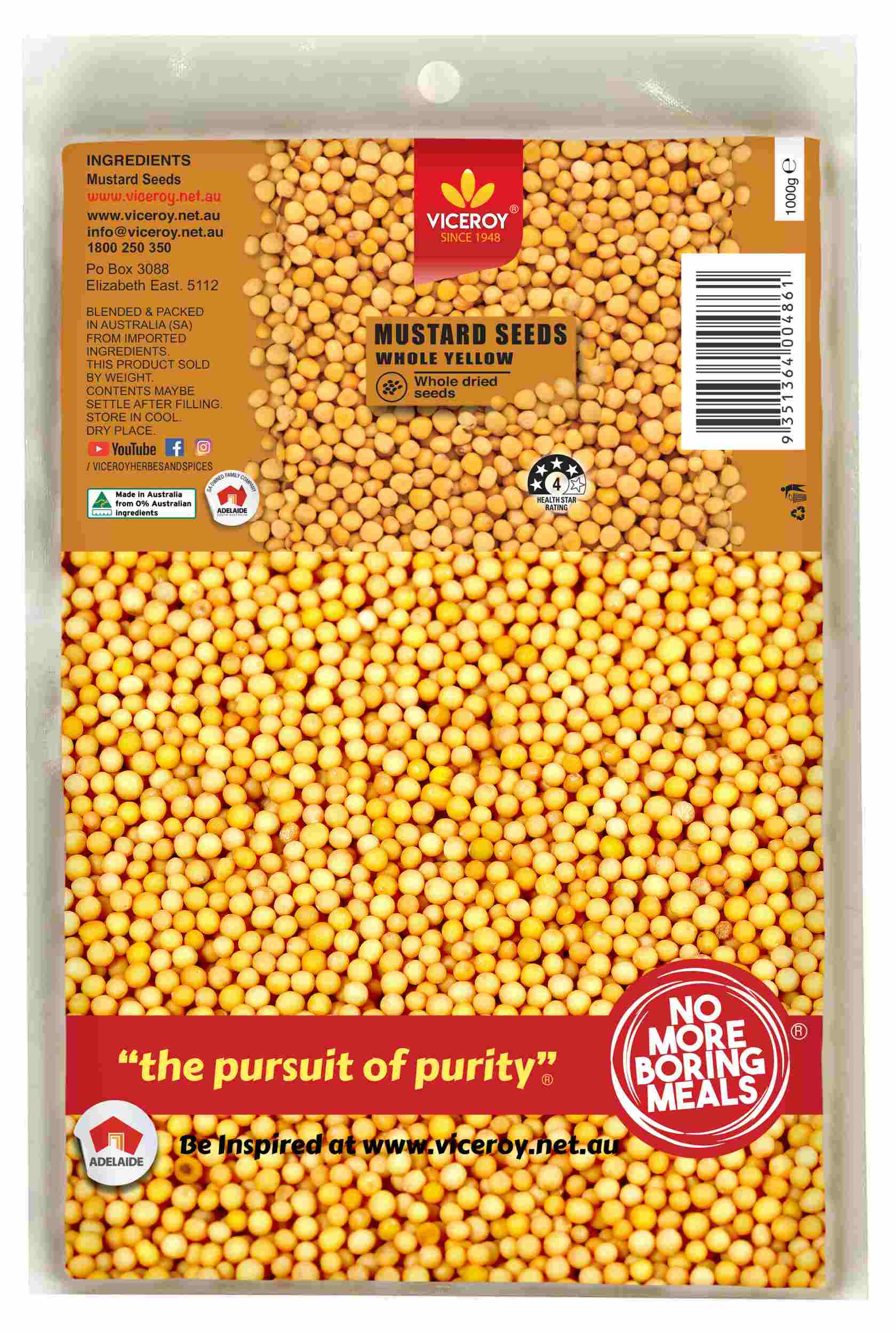 VICEROY® Mustard Seeds Yellow