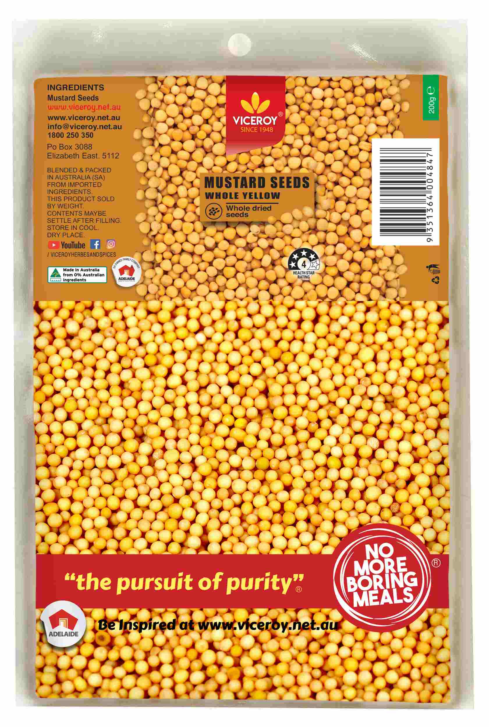 VICEROY® Mustard Seeds Yellow
