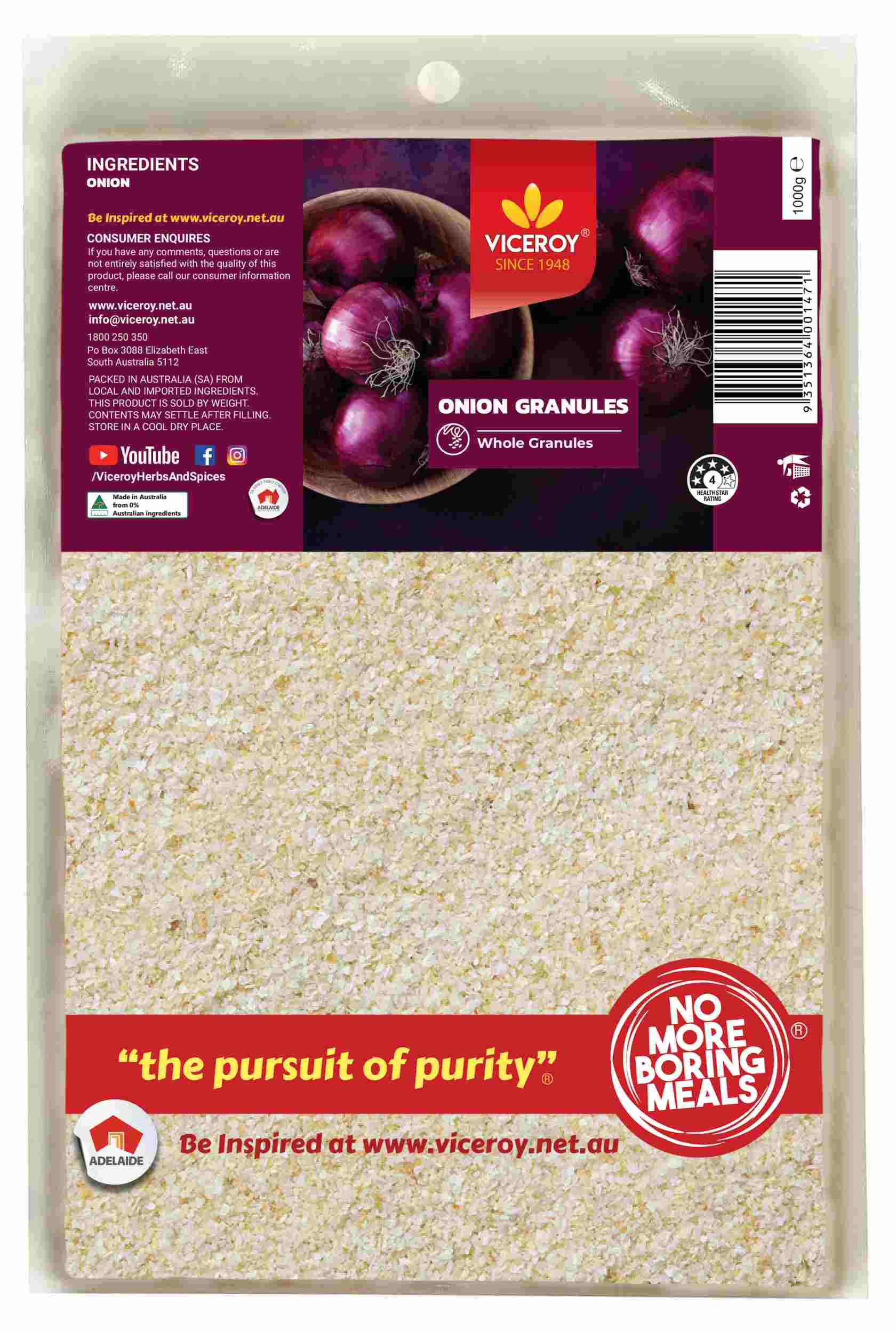 VICEROY® Onion Granules