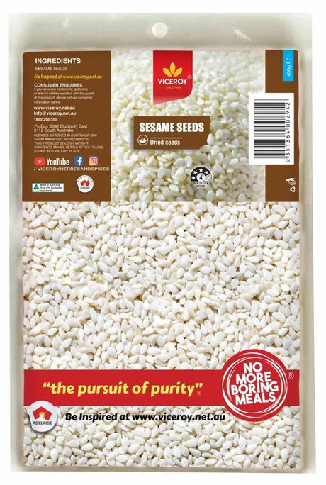 VICEROY® Sesame Seeds White - Viceroy.net.au
