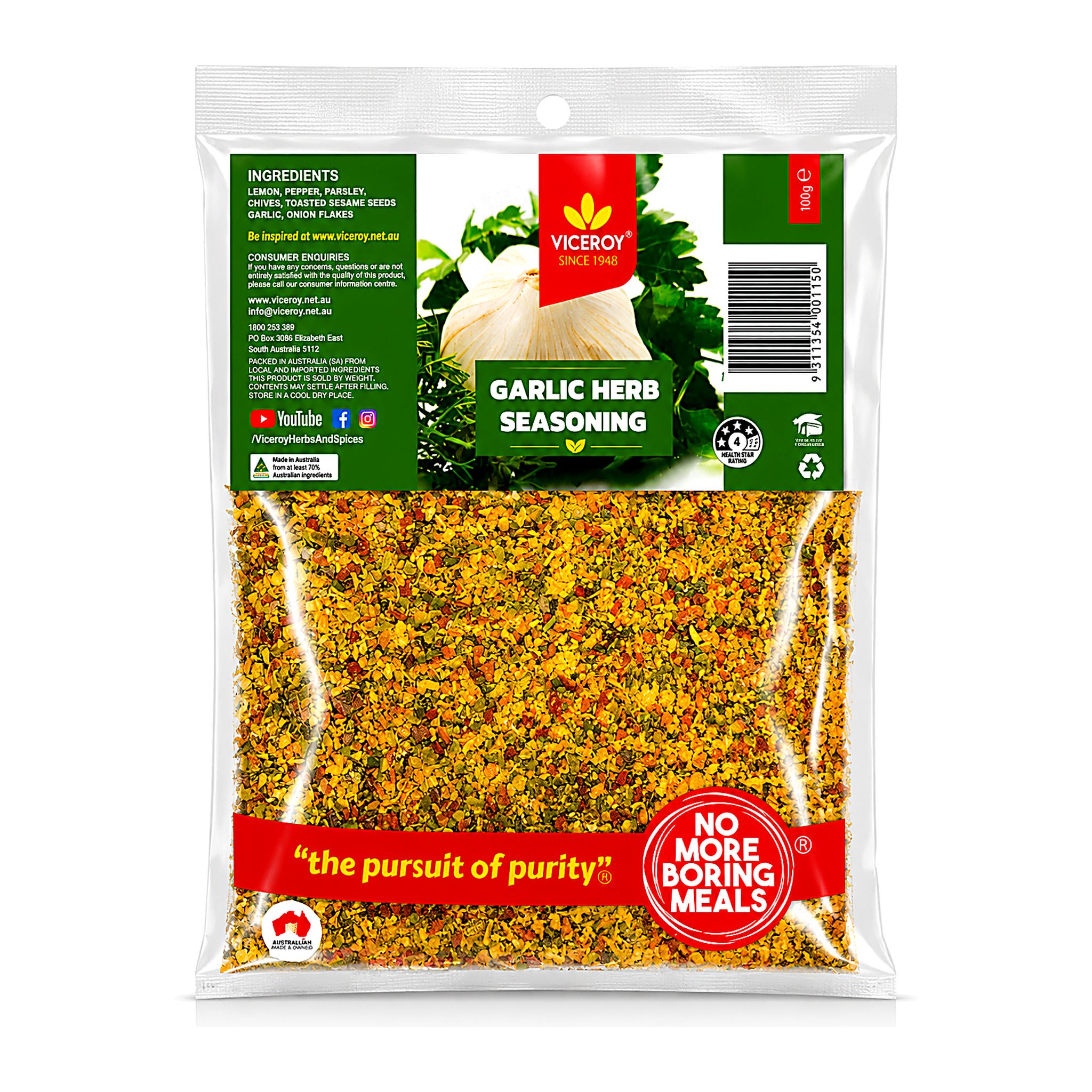 VICEROY® Garlic Herbs Seasoning