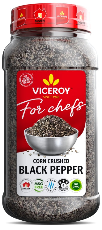 VICEROY® ForChefs® Black Peppercorn Cracked 800g